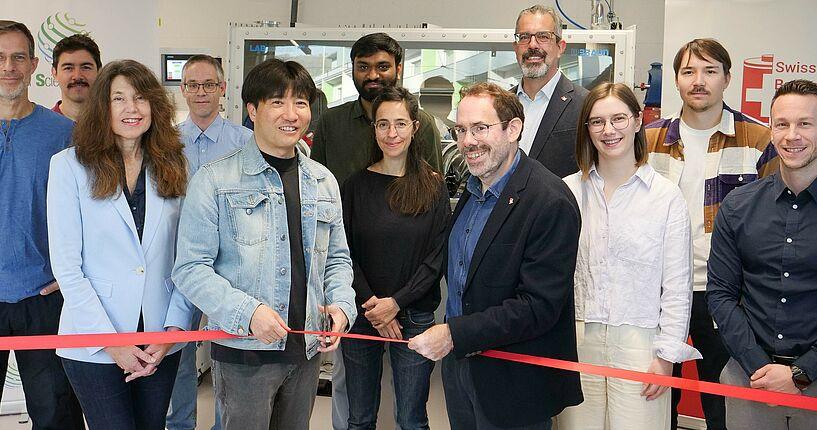 Japanese company Green Science Alliance opens lab in Biel/Bienne