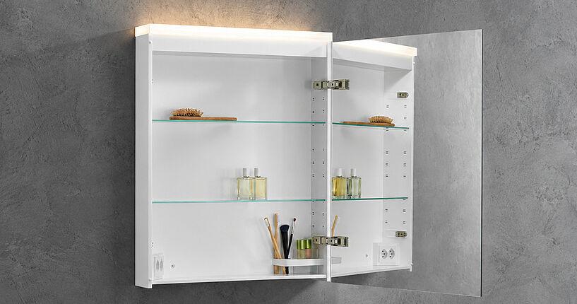 Studio colony conçoit une armoire de toilette circulaire pour Sidler