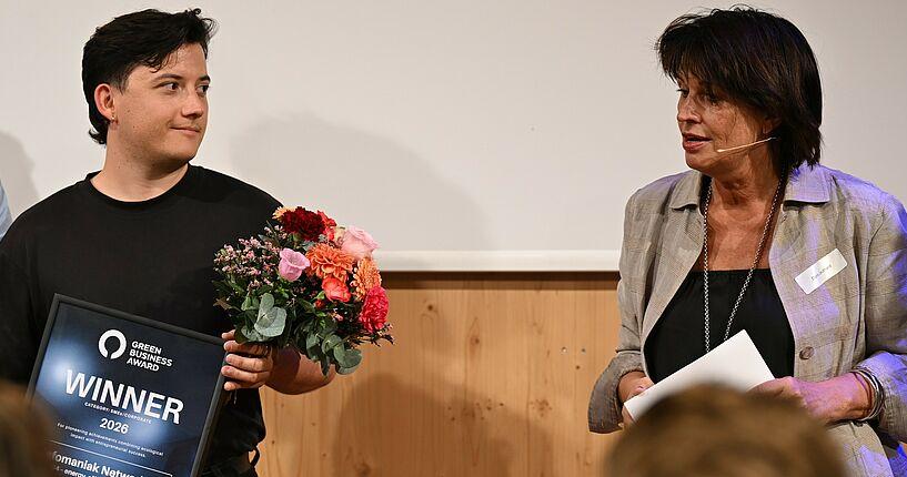 INFOMANIAK gewinnt Green Business Award